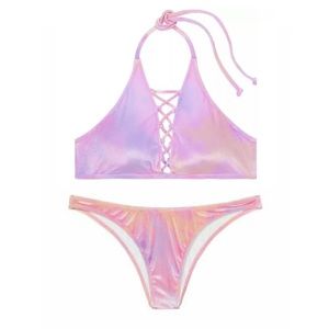 Victoria Secret 2PC Velvet Tie Dye Bikini Set